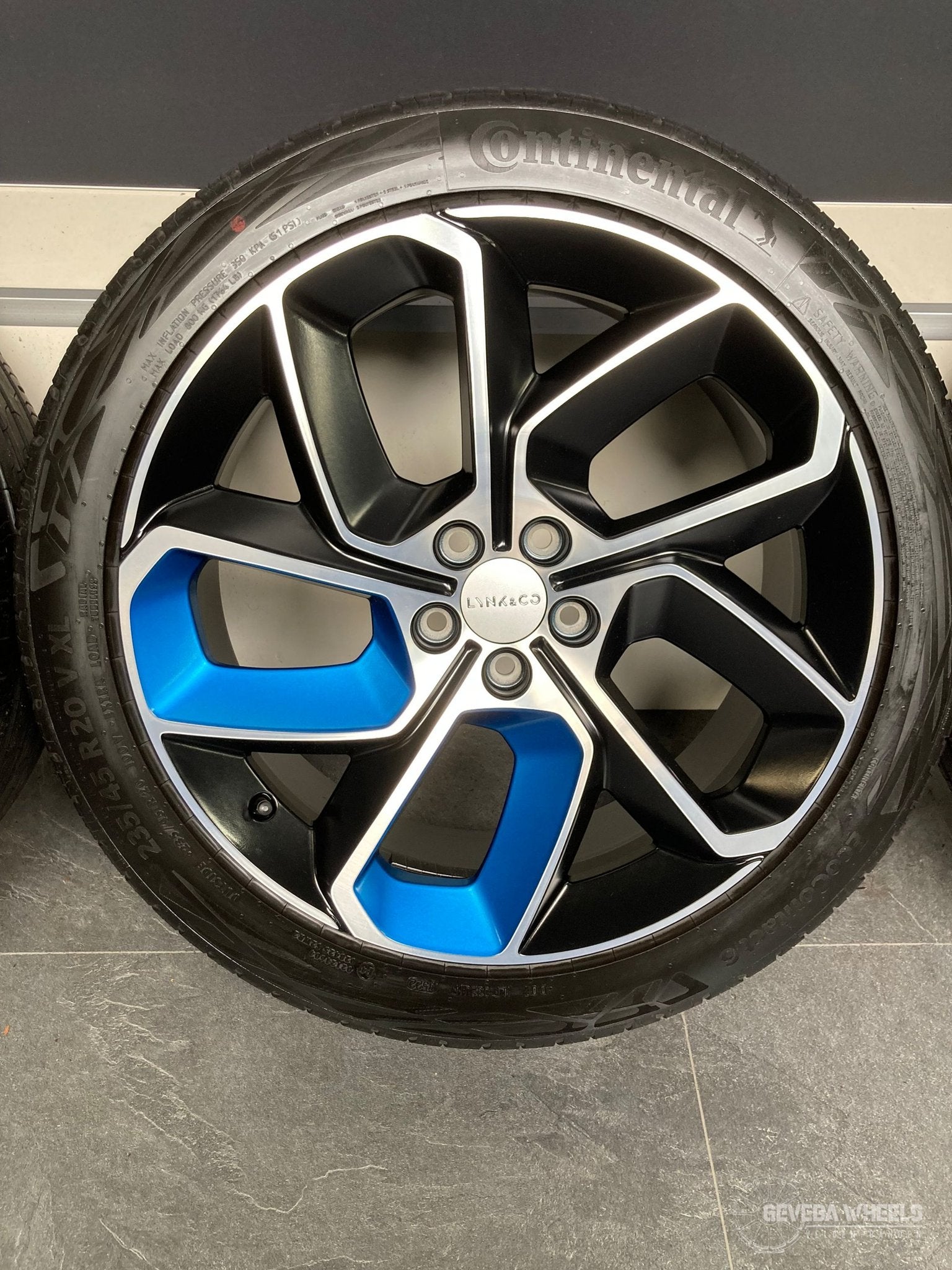 20” originele Lynk en Co velgen + banden 5x108 235/45/20 889, Auto-onderdelen, Gebruikt, -, -, Banden en Velgen