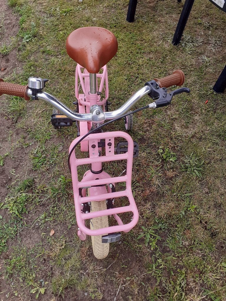 Kinderfiets, Terugtraprem, 14 inch of minder, Zo goed als nieuw, Ophalen