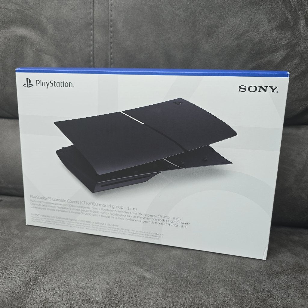 Midnight Black Consolepanelen voor PS5 Slim, Games en Spelcomputers, Ophalen of Verzenden, Zo goed als nieuw, Playstation 5
