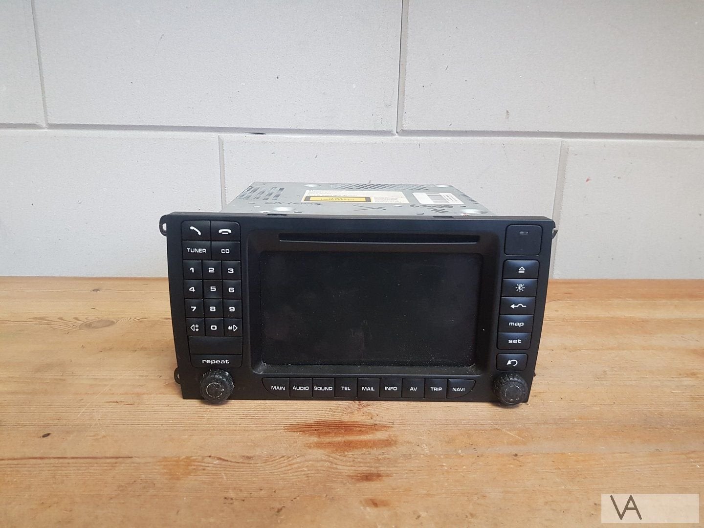 Porsche Cayenne 2003 - 2008 navigatie  radio 7L5035192a €200, Auto-onderdelen, Gebruikt, -, -, Porsche