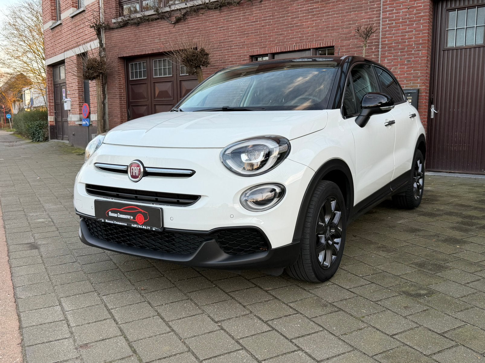 Fiat 500x Sport 1.0i 68000km 2020 Gps*Xenon 12m Garantie, Auto's, Wit, 5 deurs, 133 g/km, SUV of Terreinwagen