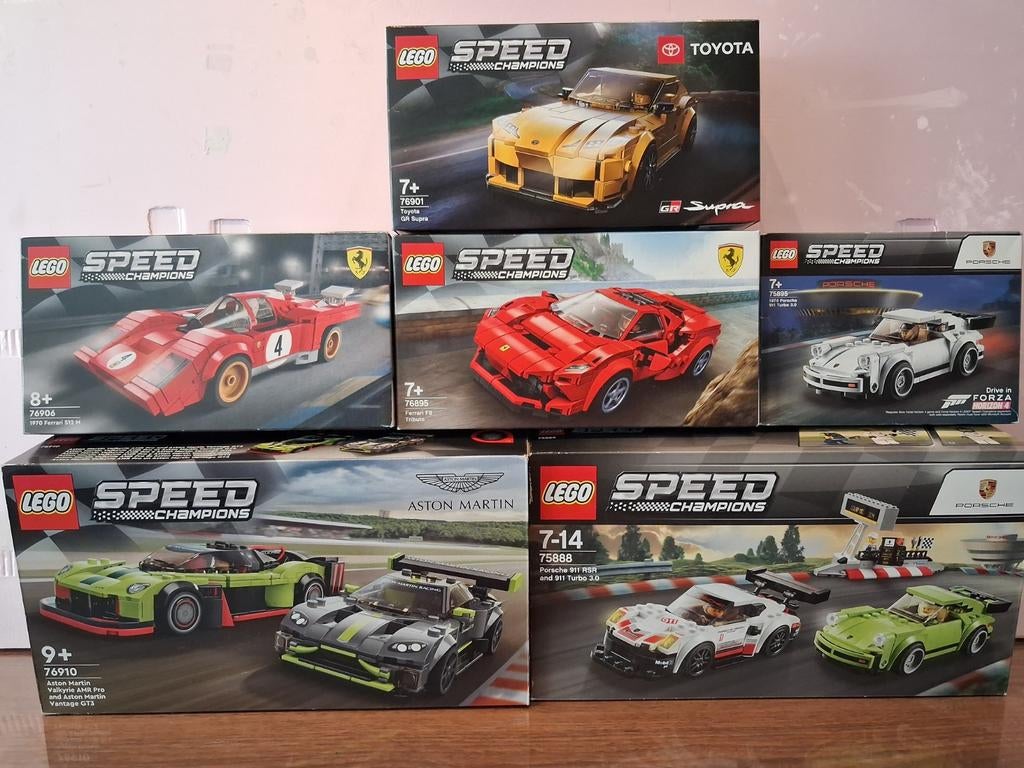 Lego Speed & Architecture sets. Alle nieuw en verzegeld., Lego, Nieuw, Architecture, Ophalen of Verzenden
