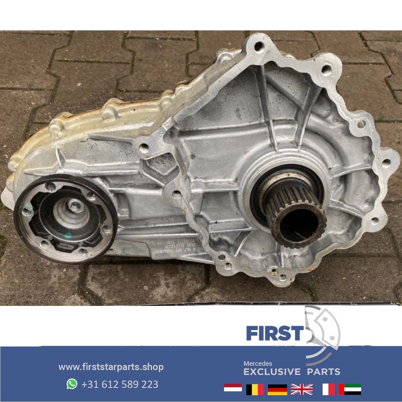 A1672807400 V167 C167 X167 GLE GLS KLASSE VERDEELBAK DIFFERE, Utilisé, -, -, Enlèvement ou Envoi