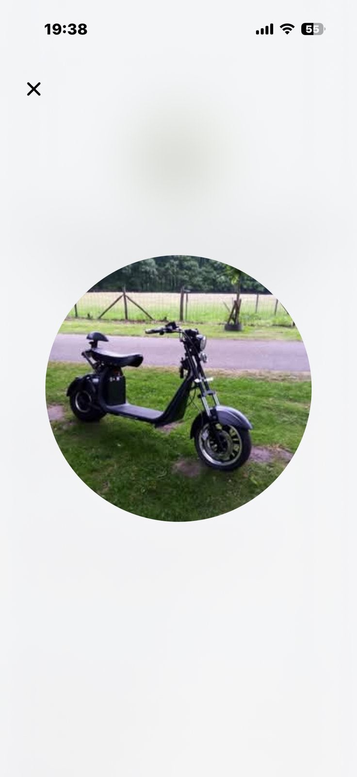 Electrische scooter citigo, Fietsen en Brommers, Gebruikt, Elektrisch, Klasse A (25 km/u), Ophalen
