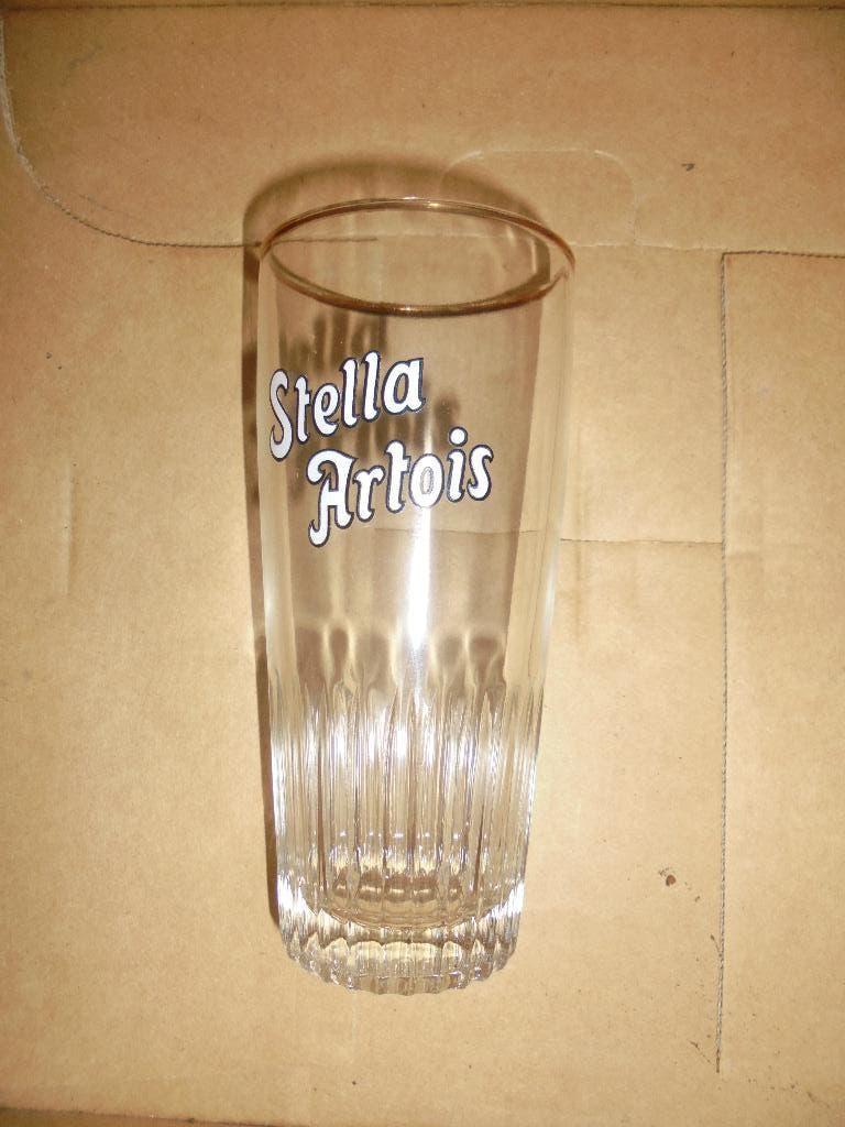 Vintage bierglazen Stella Artois, Ophalen of Verzenden, Zo goed als nieuw, Glas of Glazen, Stella Artois