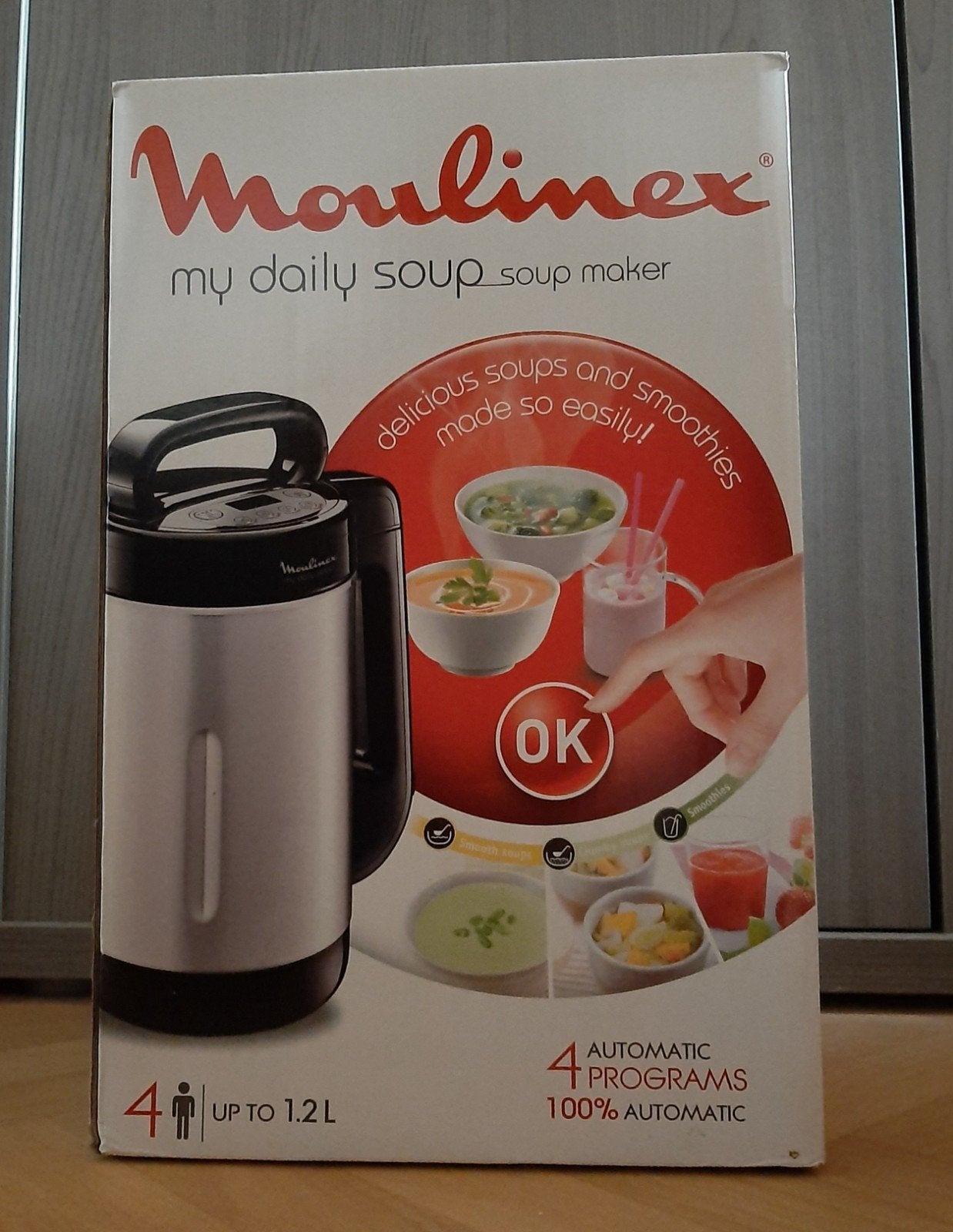 Soepmaker, Electroménager, Mélangeurs de cuisine, 1 à 2 litres, Enlèvement ou Envoi, Neuf