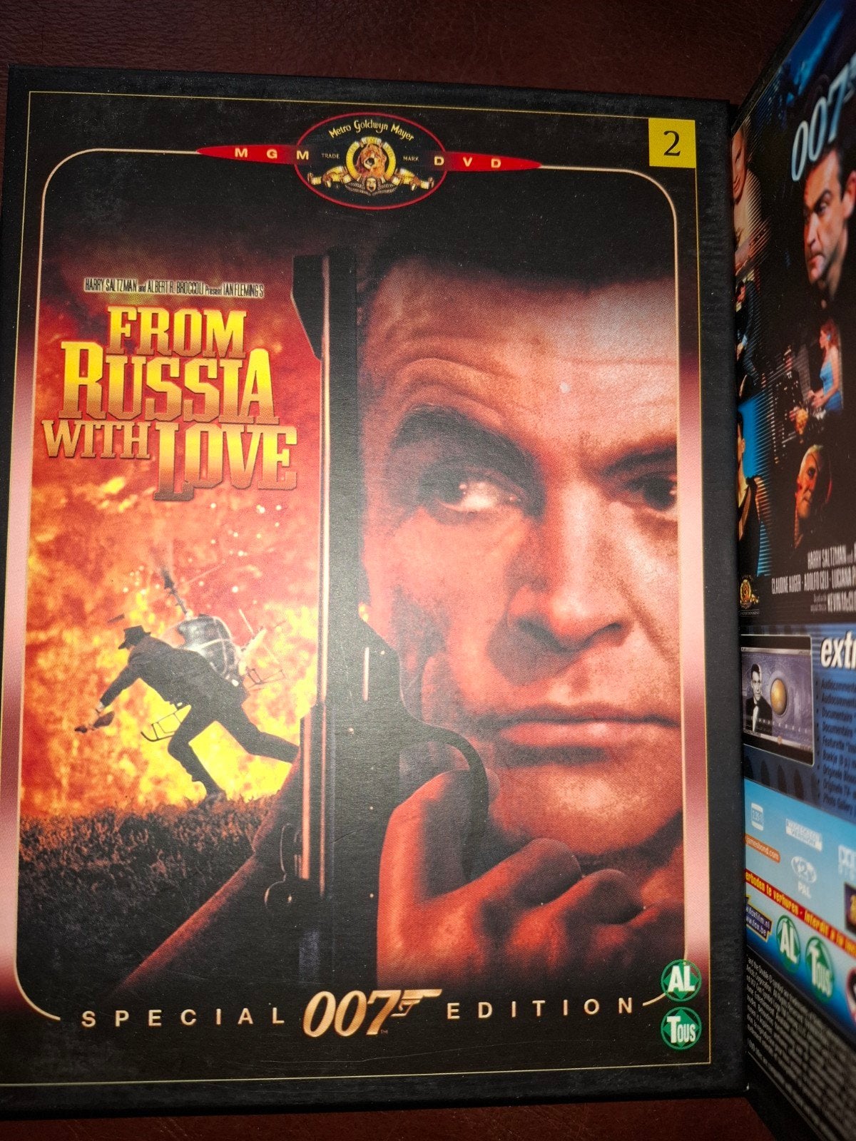 10 dvd's James bond 007, Cd's en Dvd's, Ophalen, Gebruikt, Spaans, Inclusief doosje