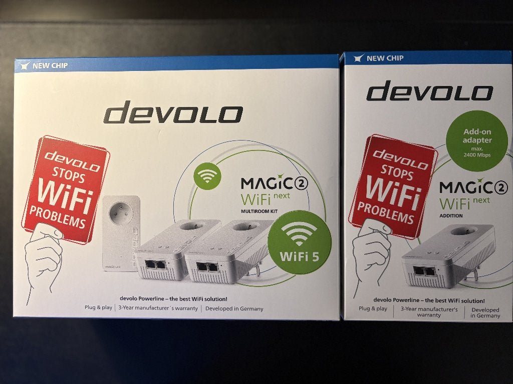 DEVOLO LAN/WI-FI-adapter, Computers en Software, Powerlines, Ophalen, Nieuw, Devolo