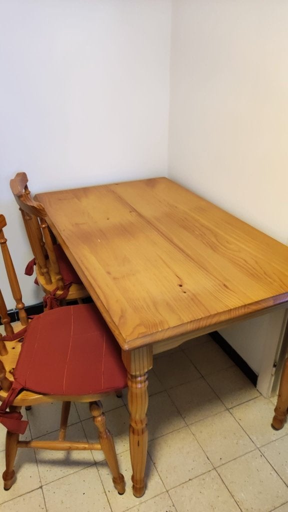 Keukentafel & stoelen, 100 à 150 cm, Quatre personnes, Enlèvement, Utilisé