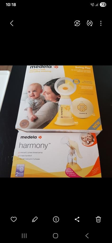 MEDELA SWING FLEX elektrisch + handmatig, Ophalen