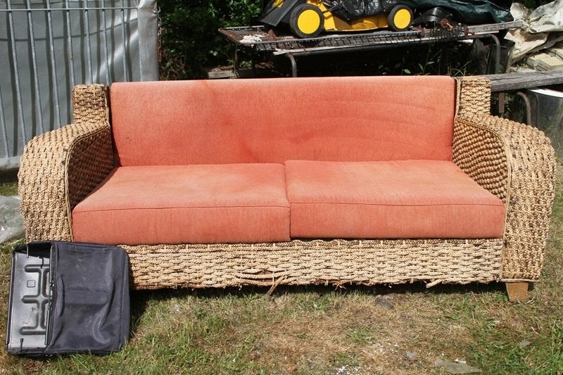 Divan de terrasse, 3 places, Salons de jardin, Enlèvement, Utilisé