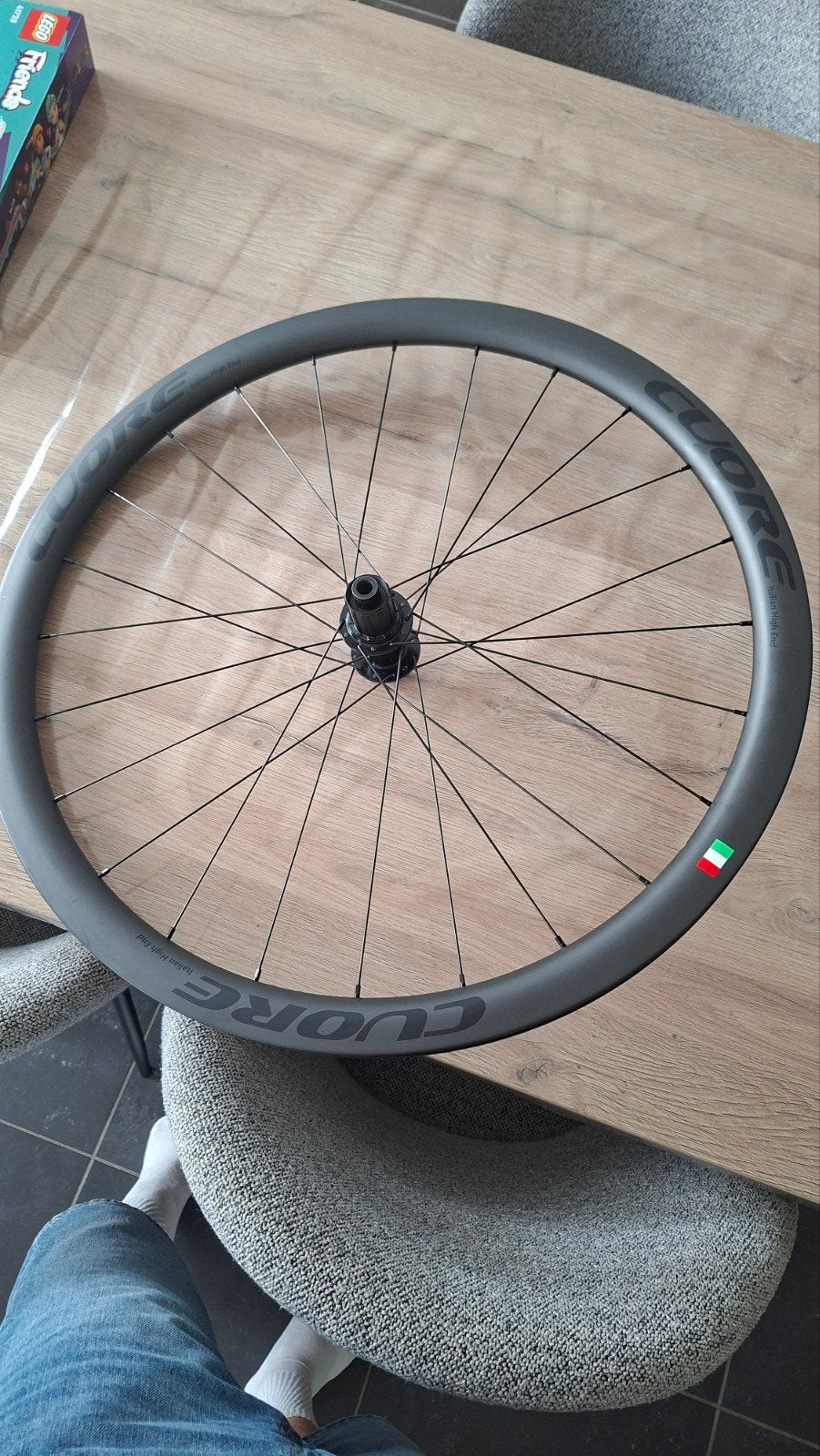 Carbon cuore wielen, Fietsen en Brommers, Ophalen, Carbon