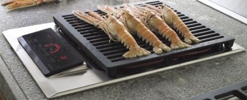 Luxe Wolf inbouw Steamer Wokbrander 2pits & elektrische gril, Niet ingevuld, Niet ingevuld, Ophalen of Verzenden, Zo goed als nieuw