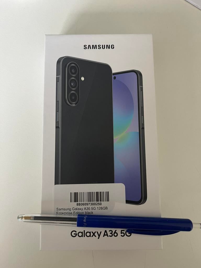 Samsung Galaxy A36 5G 128 met lader, folie, tasje NIEUW, Télécoms, Téléphonie mobile | Housses, Coques & Façades | Samsung, Enlèvement ou Envoi
