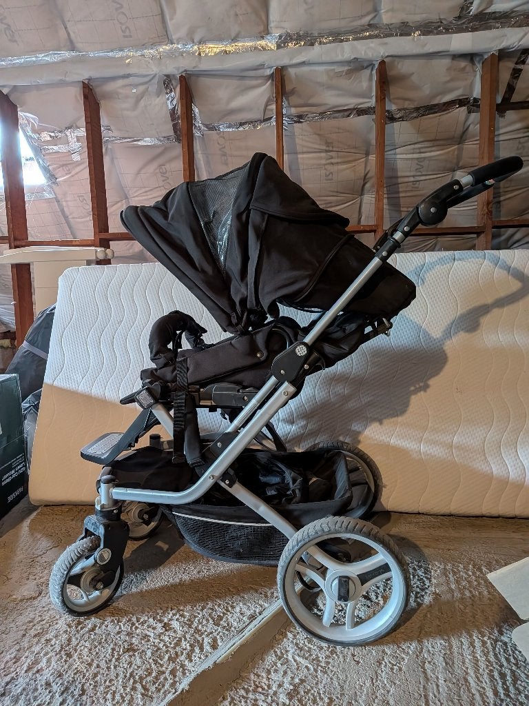 Teutonia duowagen - kinderwagen en buggy, Gebruikt, Ophalen, Overige merken, Duowagen