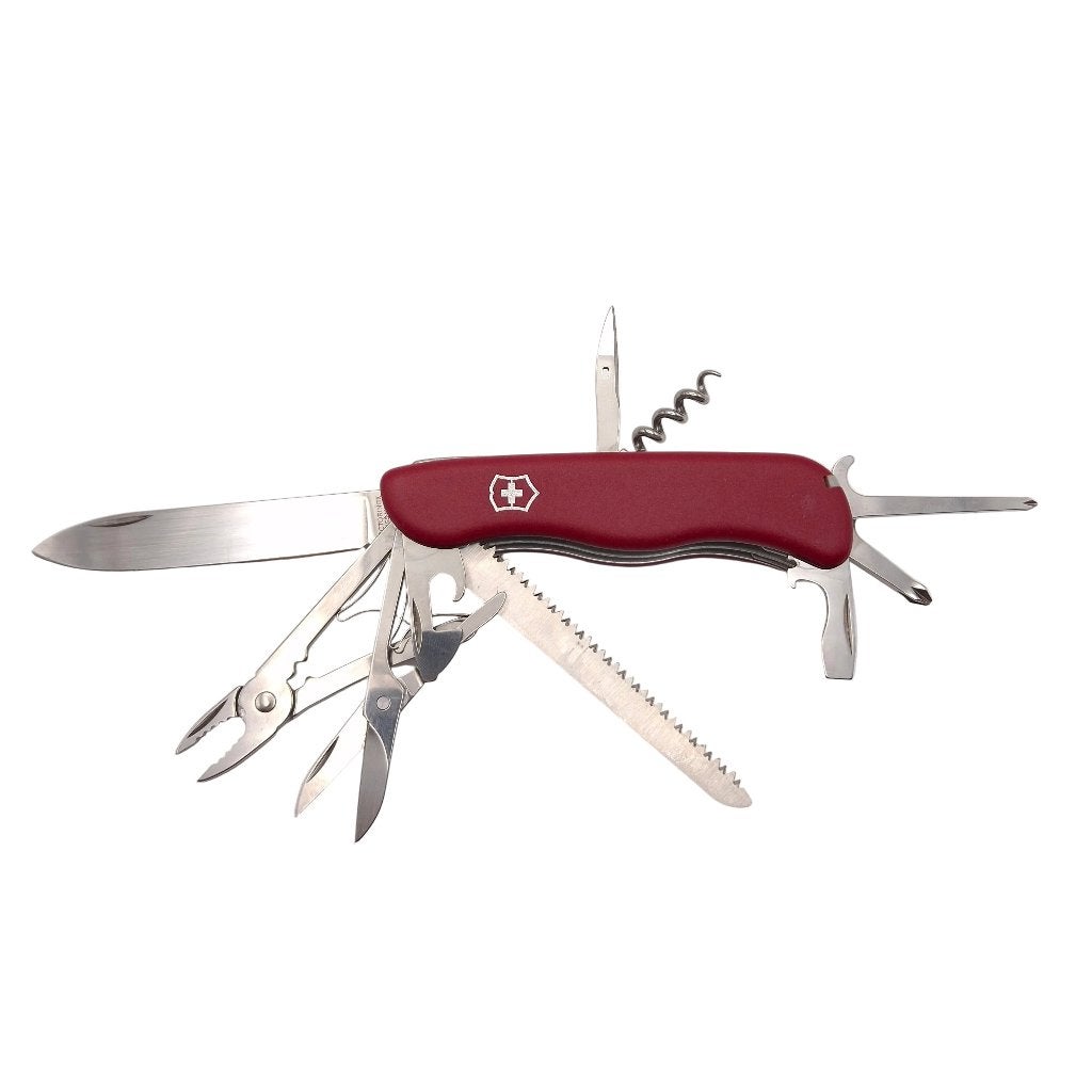 Victorinox Hercules Slide-lock Rood – Grade B, Ophalen of Verzenden, Zo goed als nieuw
