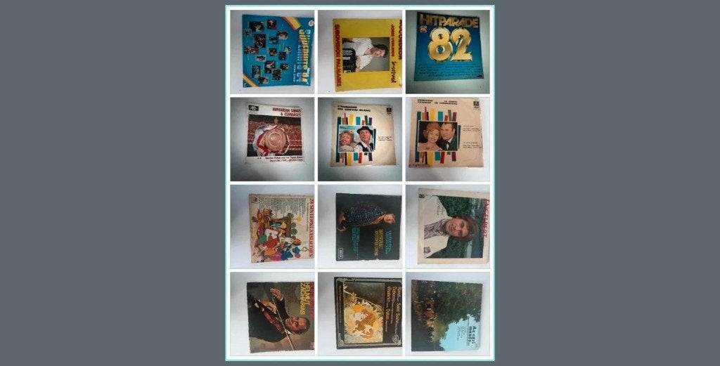 Lot 12 vinyl LP's - schlager, operette, klassiek & verzamel, Cd's en Dvd's, Vinyl | Overige Vinyl, Ophalen, Gebruikt, 12 inch