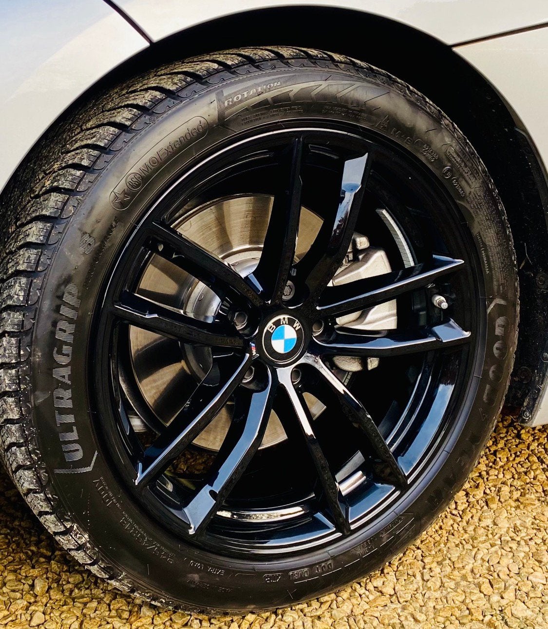 ️️KIT HIVER BMW ORIGINAL OEM JANTES NOIRES 18 ‘´IMPECCABLES, Pneus et Jantes, Véhicule de tourisme, 18 pouces, Enlèvement