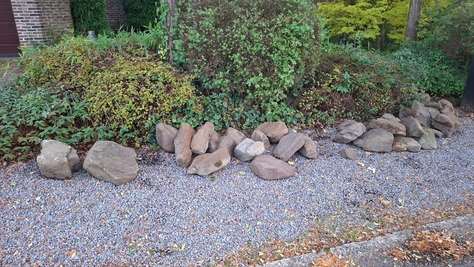 Vijverstenen/sierstenen, Tuin en Terras, Ophalen, Gebruikt, Grijs, Kei