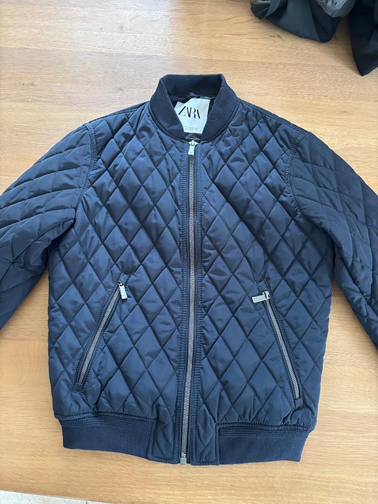 Jas heren small, Ophalen, Blauw, Zo goed als nieuw, Zara Man