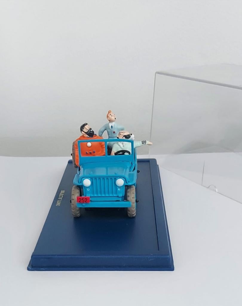 Miniature Jeep Willys Tintin, Collections, Enlèvement ou Envoi, Tintin