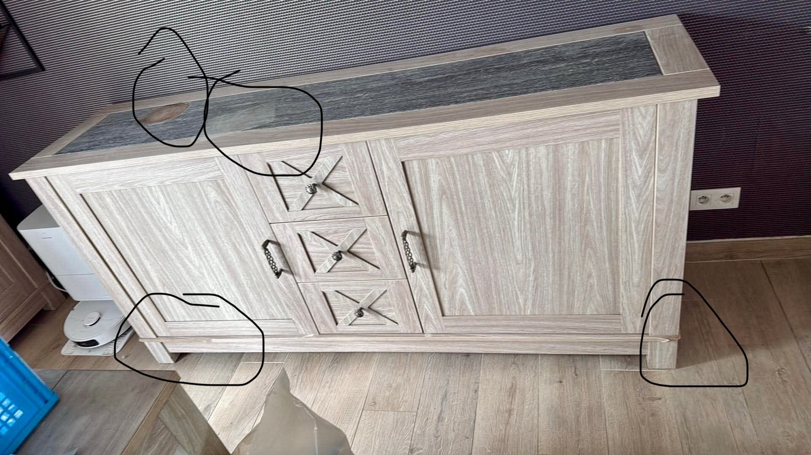 Wandkast - Dressoir, Huis en Inrichting, Ophalen of Verzenden