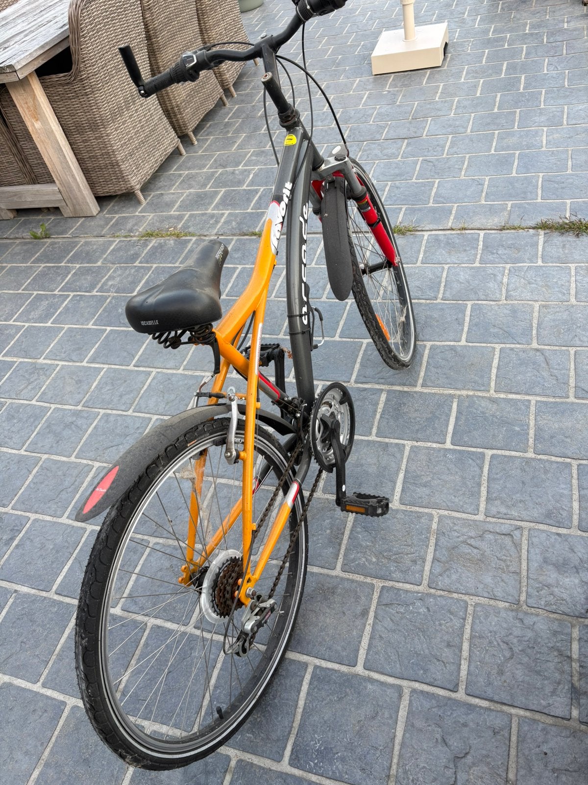 Favorit arcade fiets 28”, Gebruikt, Velgrem, Handrem, Ophalen