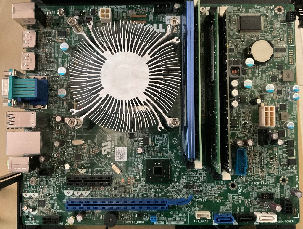 CM DELL OPTIPLEX 7020 + CPU+DDR3, Informatique & Logiciels, Enlèvement ou Envoi, Utilisé, PCI-Express 3, VGA