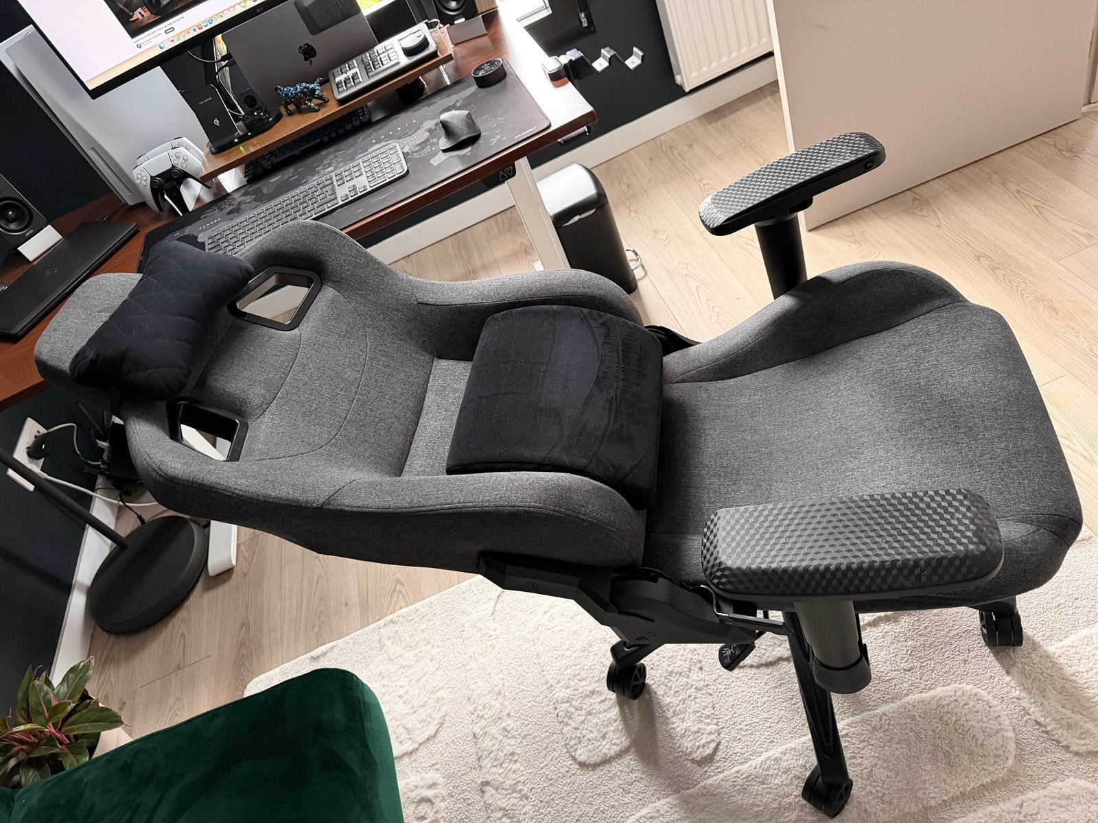 Corsair T3 Rush Gaming & Bureaustoel (Game chair), Huis en Inrichting, Bureaustoelen, Ophalen, Gaming bureaustoel, Zwart, Zo goed als nieuw