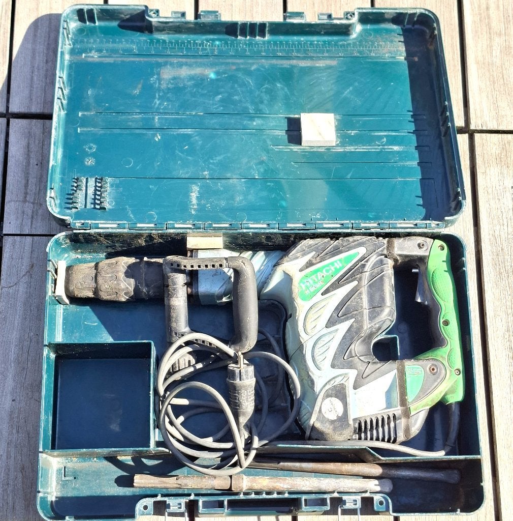 Hitachi H60MR 26J Sloophamer set van 2 beitels, Doe-het-zelf en Bouw, Boor- en/of Breekhamer, Ophalen of Verzenden, Klopboormechanisme