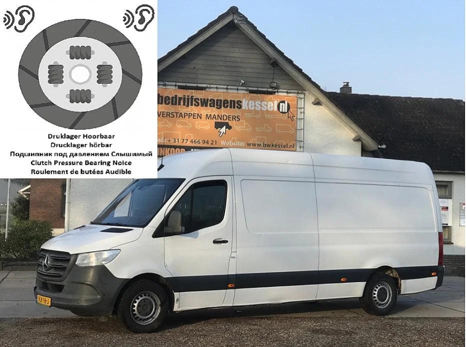 Mercedes-Benz Sprinter 314 2.2 CDI L3H2 EURO VI-D L3H2 Airco, Auto's, Gebruikt, 4 cilinders, 2000 kg, Wit