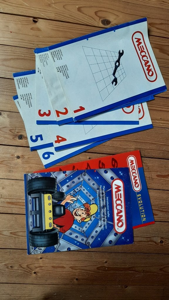 meccano, Ophalen, Zo goed als nieuw, Bouwen