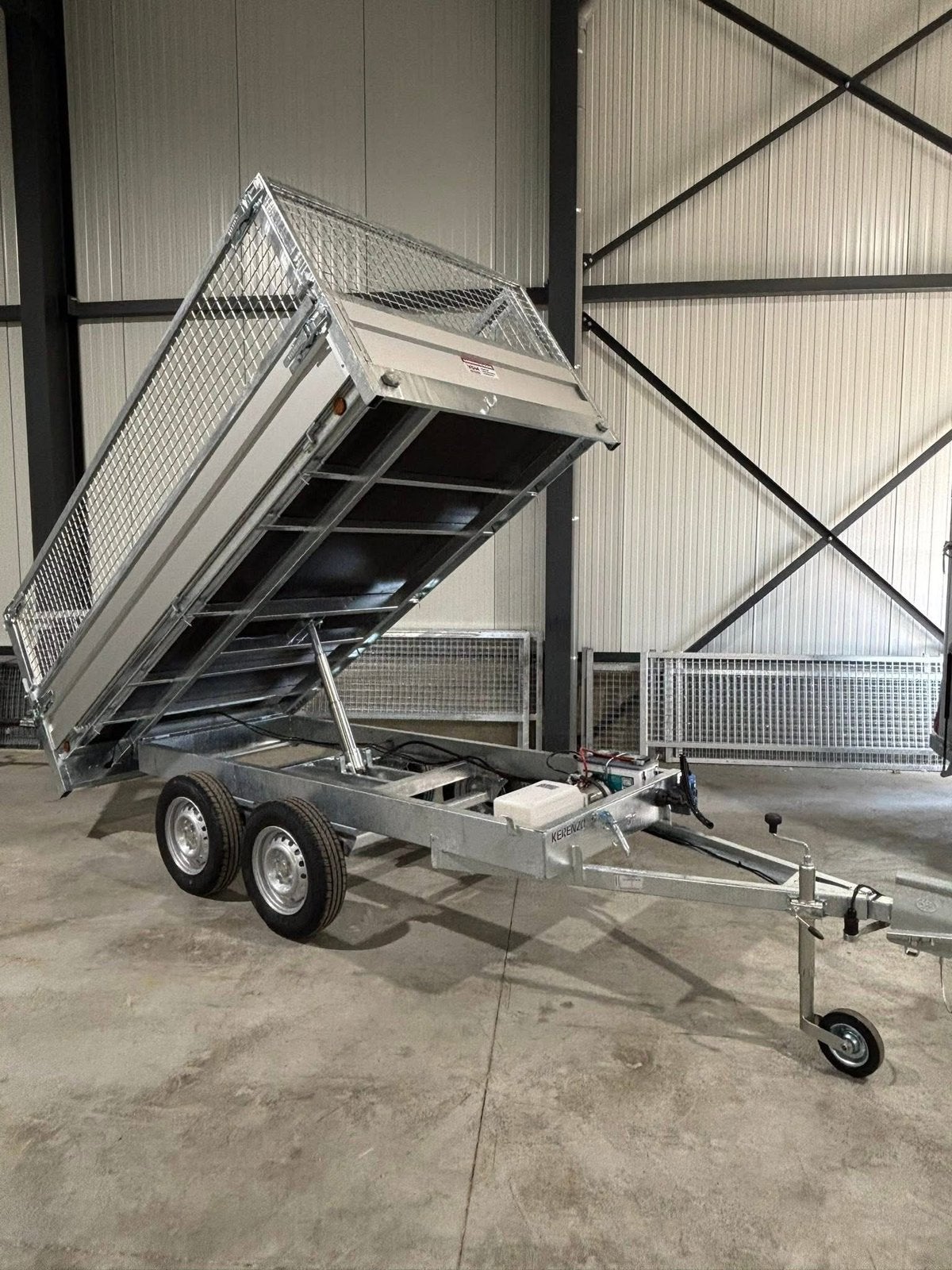 Kipper Aanhangwagen met Gaasopbouw, Auto diversen, Aanhangers en Bagagewagens, Ophalen, Nieuw