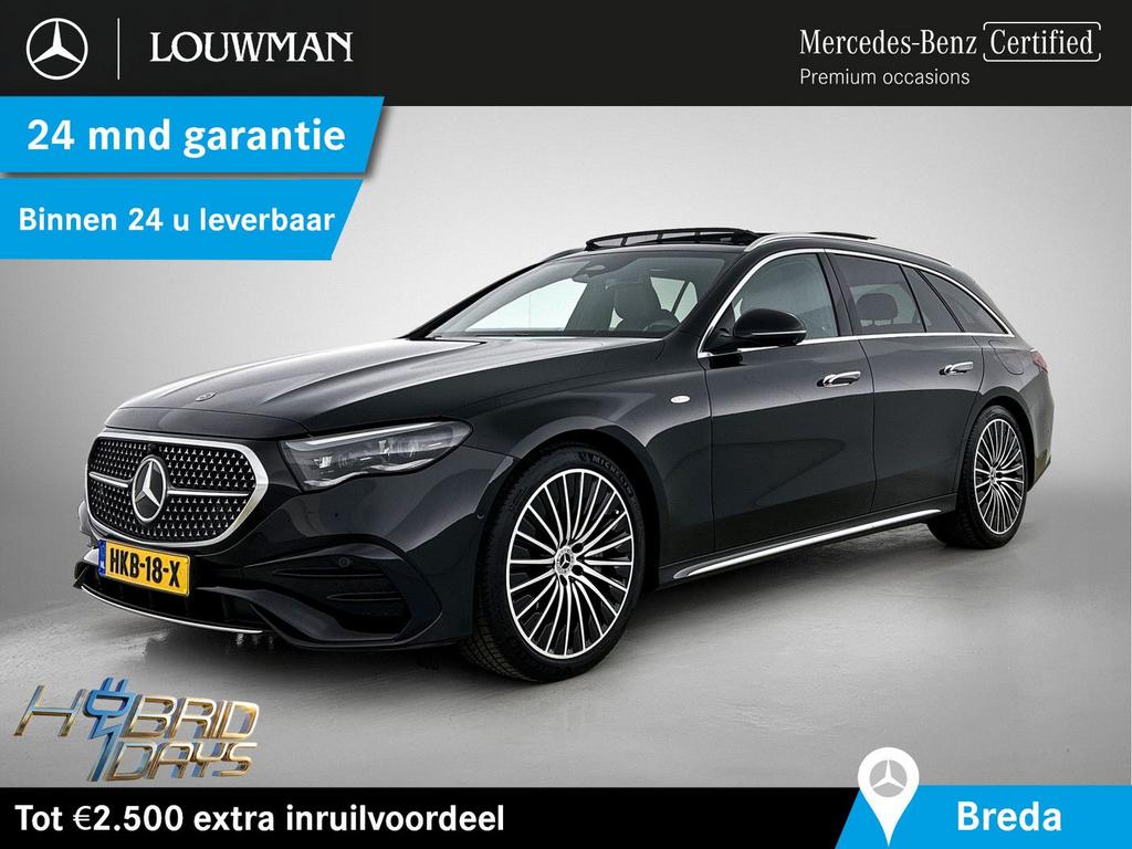 Mercedes-Benz E 300 Estate e Sport Edition | AMG Line | Nigh, Auto's, Mercedes-Benz, Automaat, Zwart, Zwart, Break