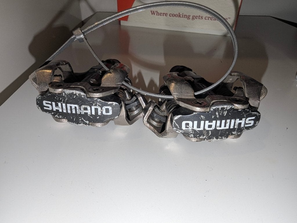 Shimano PD-M520 (SPD) automatische pedalen, Fietsen en Brommers, Ophalen, Gebruikt, Shimano