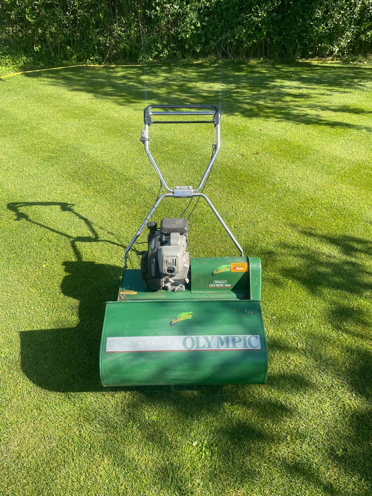MASPORT OLYMPIC 660, Tuin en Terras, Grasmaaiers, Ophalen, Gebruikt, Opvangbak, Benzine-grasmaaier