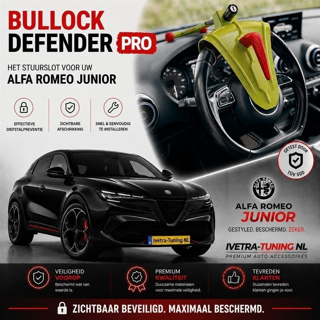 Stuurslot Alfa Romeo Junior | Bullock Defender, Enlèvement ou Envoi, Neuf