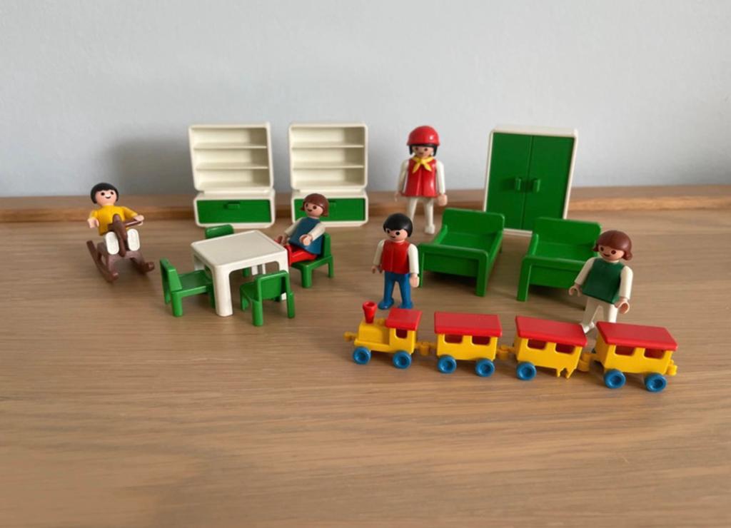 Playmobil 3417 kinderkamer (vintage), Ophalen of Verzenden, Gebruikt