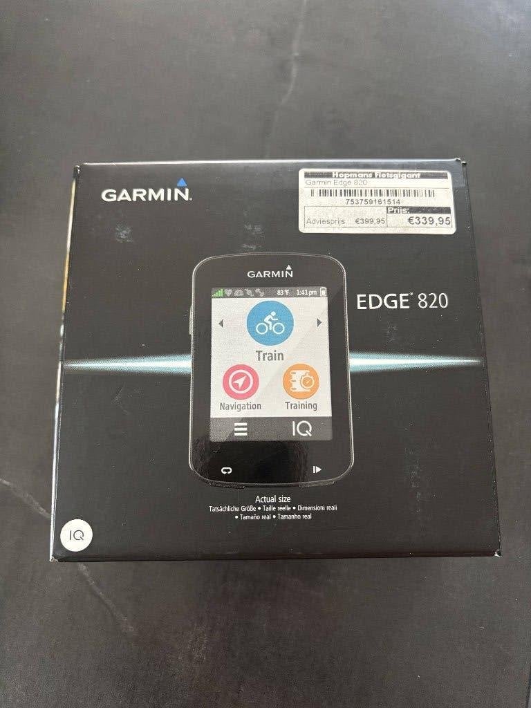 Garmin Edge 820, Fietsen en Brommers, Ophalen of Verzenden, Waterdicht, Zo goed als nieuw