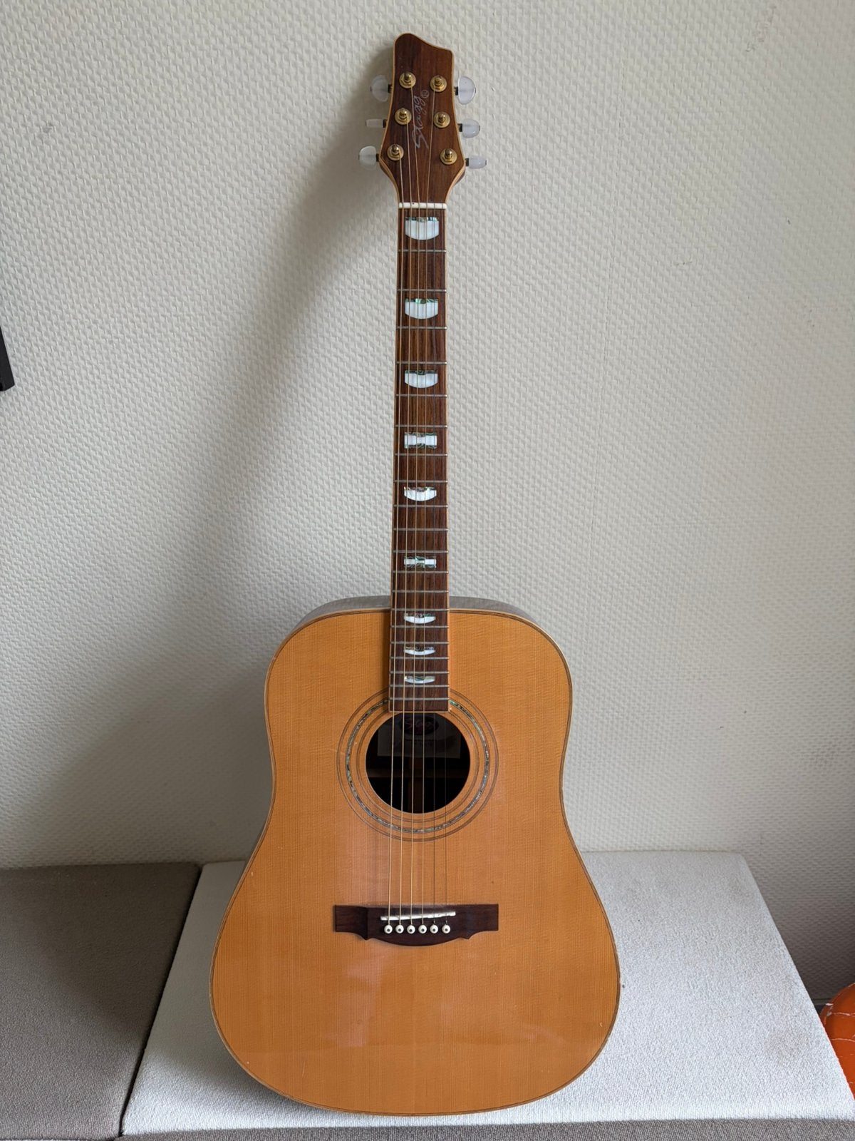 Guitare acoustique Stagg NA77 Handmade – finition naturelle, Musique & Instruments, Enlèvement, Comme neuf