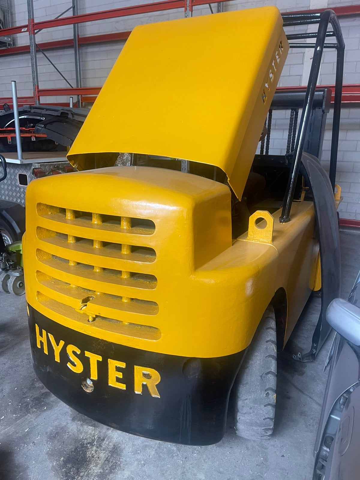 Heftruck Hyster diesel hefvermogen 4 ton, Ophalen