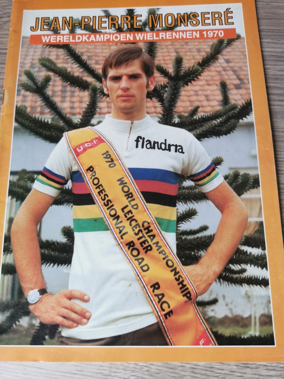 Boek Jean-Pierre Monseré wereldkampioen wielrennen 1970, Boeken, Ophalen