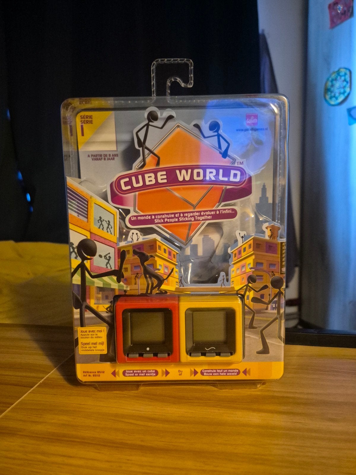 Radica / Goliath Cube World – Serie 1 (Rood & Geel) – NIEUW, Ophalen of Verzenden