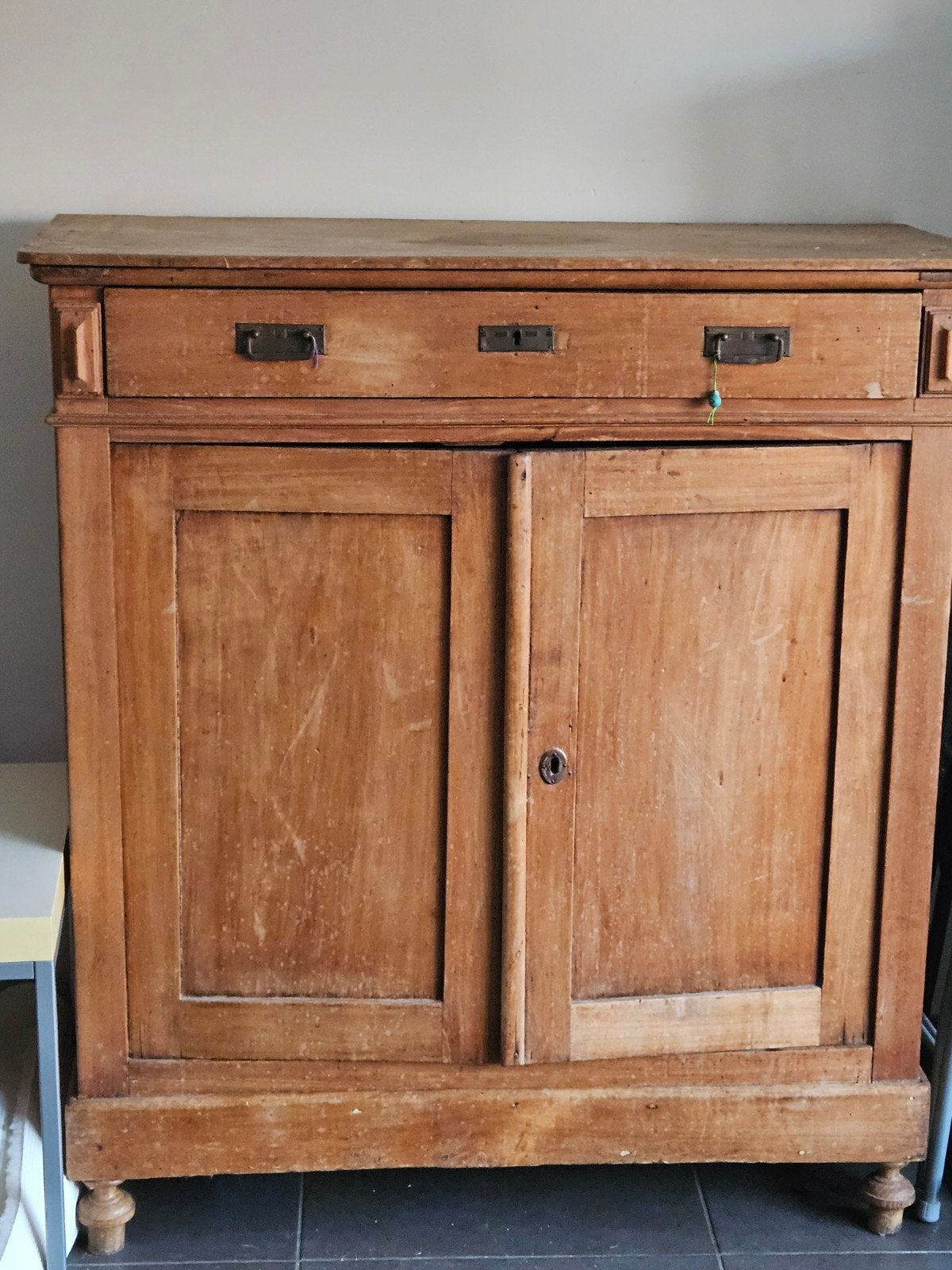 Antiek brocante dressoir-/buffetkast, Antiek en Kunst, Ophalen