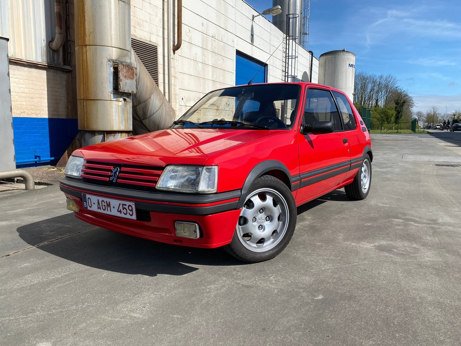 Peugeot 205 GTI 1.9, Enlèvement