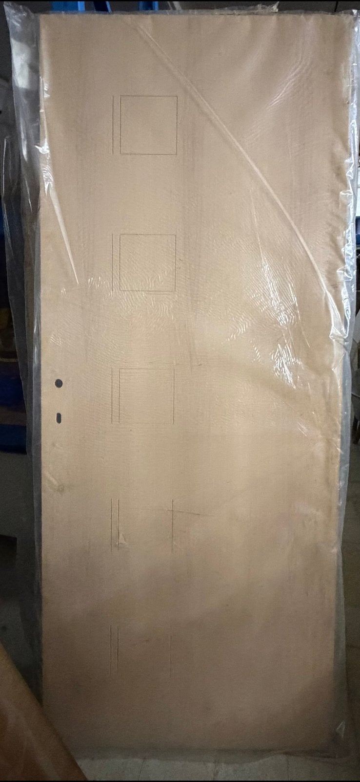 Lot de 3 portes en bois sans encadrement, Porte intérieure, Enlèvement, 80 à 100 cm, Bois