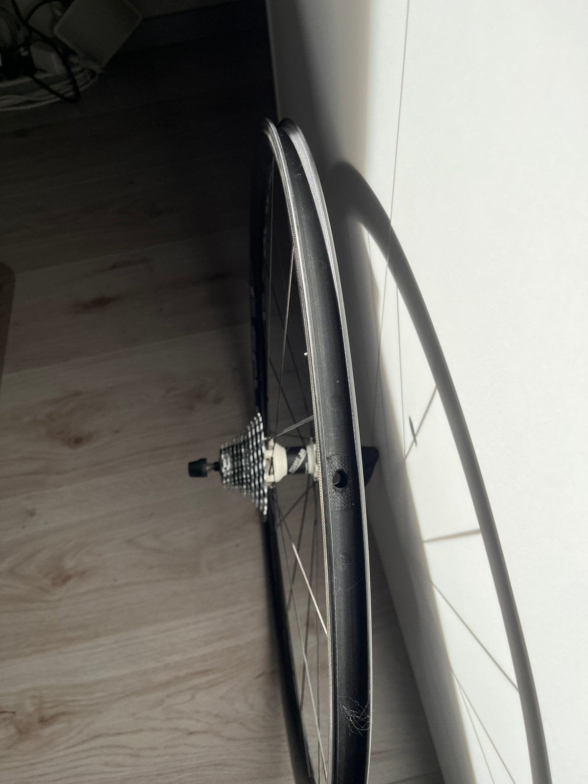 DT Swiss RC38 Spline carbon wielset / Campagnolo cassette, Ophalen, Zo goed als nieuw, Carbon