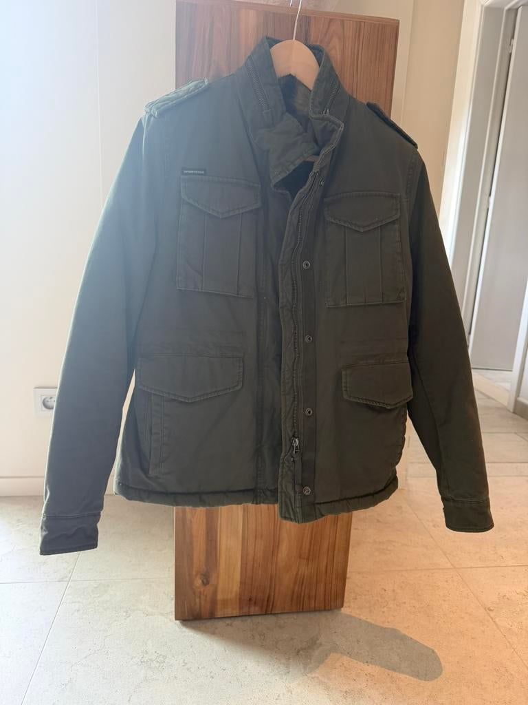Superdry winterjas, Ophalen, Zo goed als nieuw, Maat 38/40 (M)