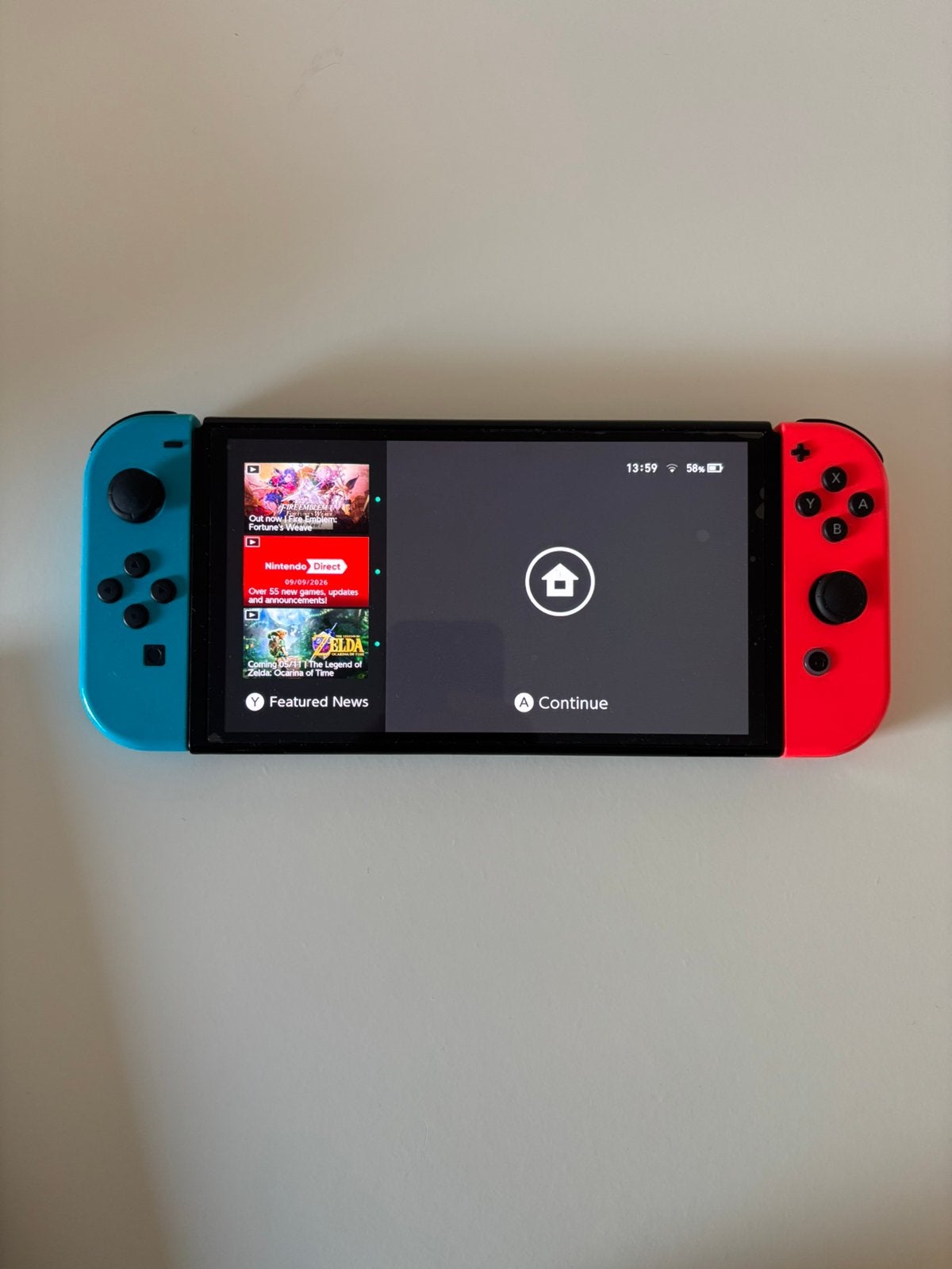 Nintendo Switch OLED, Ophalen of Verzenden, Zo goed als nieuw, Switch OLED
