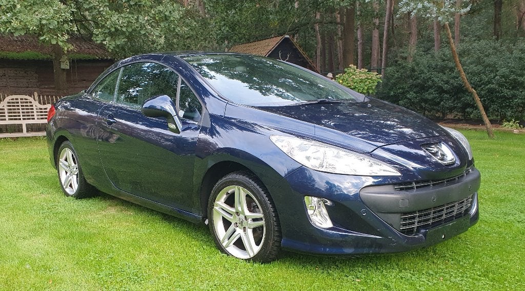 Peugeot 308 Cabrio, Auto's, Stof, Parkeersensor, Zwart, Cabriolet